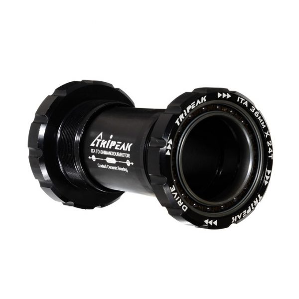 (BB4Y-002) Trục giữa BB TRIPEAK ITA cho hệ 3 giò 3in1, bạc đạn ceramic Coated Hybrid Bearing - Ảnh 2