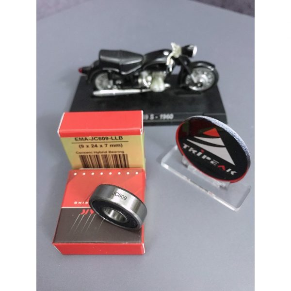 #609 (9 x 24 x 7 mm) Bạc đạn bánh xe - Ảnh 1