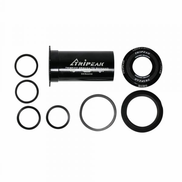 (BBF-071) Trục giữa BB TRIPEAK BBRight cho giò Shimano 24mm, bạc đạṇ Ceramic Bearing - Ảnh 2