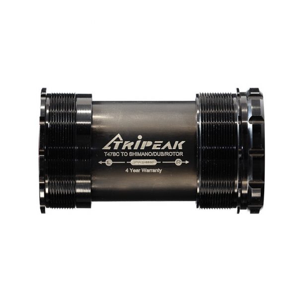 (BB4Y-004) Trục giữa BB TRIPEAK BB T47 77.5mm cho hệ 3 giò 3in1, bạc đạn ceramic Coated Hybrid Bearing - Ảnh 1