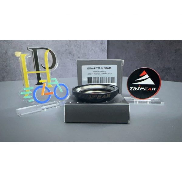 (HS-010) 41.7x30.1x9mm, 45°/45° Bạc đạn chén cổ TRIPEAK Headset Steel Bearing - Ảnh 3