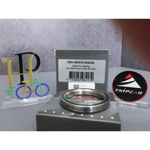 (HS-032) 49x37x6.5mm, 36°/45° Bạc đạn chén cổ TRIPEAK Headset Steel Bearing - Ảnh 3