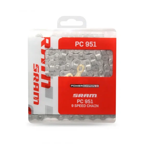 Sên xe đạp Sram 86.2706.114.105 06 CN PC951 114LI W/ PWR.LNK 9SPD 1PC - Ảnh 1